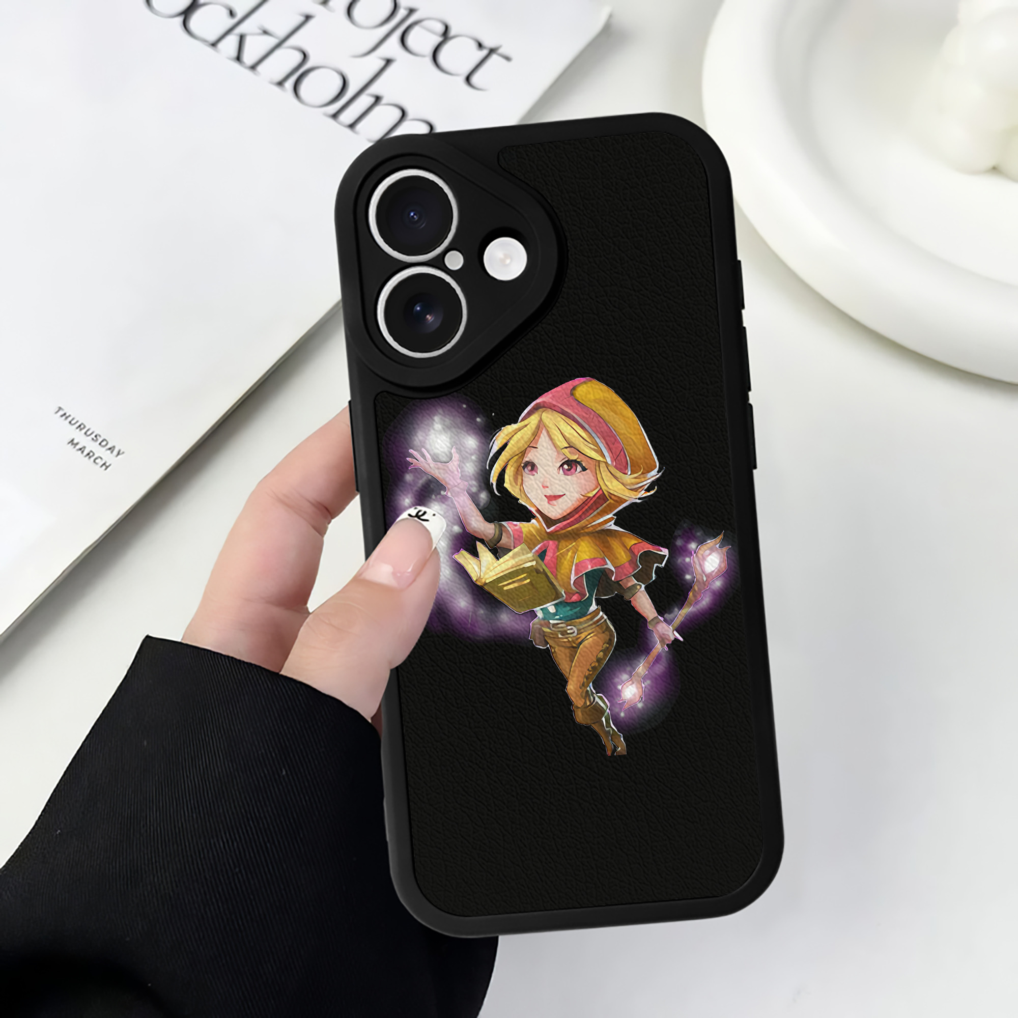 リーグ・オブ・レジェンド League of Legends LOL 【iPhone 16シリーズ対応】シリコンスマホケース（レザー調） 材質：シリコン